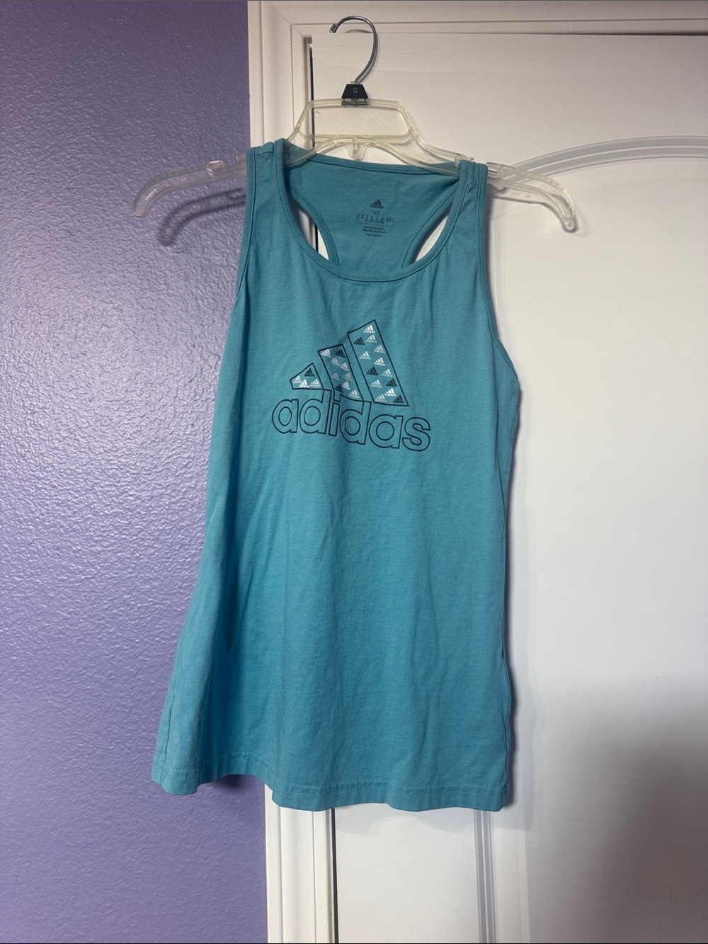 Adidas Teal Athletic Racerback Tank